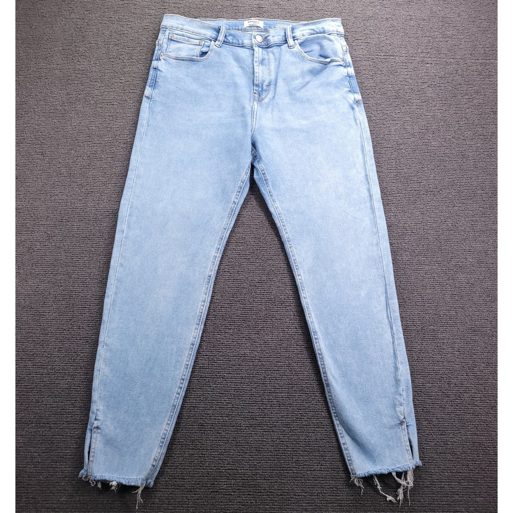 KENSIE Jeans Size 14/32 The Kelsey High Rise Skinny Ankle Raw Hem Stretch